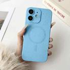 For iPhone 12 Starry Sky TPU Shockproof MagSafe Phone Case(Sierra Blue) - 1