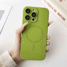 For iPhone 12 Pro Max Starry Sky TPU Shockproof MagSafe Phone Case(Green) - 1