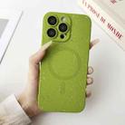 For iPhone 13 Pro Starry Sky TPU Shockproof MagSafe Phone Case(Green) - 1