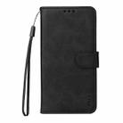 For Samsung Galaxy S25 5G ENKAY Card Wallet Calf Texture Leather Phone Case with Screen Film(Black) - 2