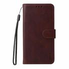 For Samsung Galaxy S25 Ultra 5G ENKAY Card Wallet Calf Texture Leather Phone Case with Screen Film(Brown) - 2