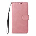 For Samsung Galaxy S24+ 5G ENKAY Card Wallet Calf Texture Leather Phone Case with Screen Film(Pink) - 2