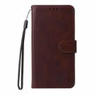 For Samsung Galaxy S24+ 5G ENKAY Card Wallet Calf Texture Leather Phone Case with Screen Film(Brown) - 2