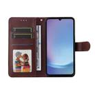 For Samsung Galaxy A25 Japan / A25e ENKAY Card Wallet Calf Texture Leather Phone Case with Screen Film(Red) - 3