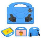 For Xiaomi Redmi Pad SE 8.7 2024 Thumb Bracket EVA Shockproof Tablet Case(Blue) - 2