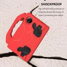 For Xiaomi Redmi Pad SE 8.7 2024 Thumb Bracket EVA Shockproof Tablet Case(Red) - 3