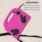 For Xiaomi Redmi Pad SE 8.7 2024 Thumb Bracket EVA Shockproof Tablet Case(Rose Red) - 3