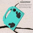 For Xiaomi Redmi Pad SE 8.7 2024 Thumb Bracket EVA Shockproof Tablet Case(Glacial Green) - 3