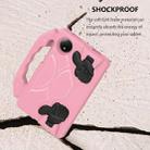 For Xiaomi Redmi Pad SE 8.7 2024 Thumb Bracket EVA Shockproof Tablet Case(Pink) - 3