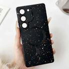 For Samsung Galaxy S21 5G Starry Sky TPU Shockproof MagSafe Phone Case(Black) - 1