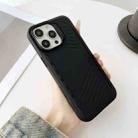 For iPhone 15 Pro Max Gaer4 Imitation MagSafe Shockproof TPU Phone Case(Black) - 1
