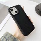 For iPhone 15 Gaer4 Imitation MagSafe Shockproof TPU Phone Case(Black) - 1