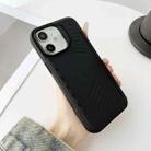 For iPhone 12 Gaer4 Imitation MagSafe Shockproof TPU Phone Case(Black) - 1