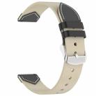For Huawei Watch GT 5 41mm Nylon Leather Hybrid Woven Watch Band(Starlight Black) - 3
