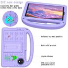 For Xiaomi Pad 7 Cartoon Sparrow EVA Shockproof Tablet Case(Taro Purple) - 3