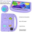 For Xiaomi Pad 7 Cartoon Sparrow EVA Shockproof Tablet Case(Taro Purple) - 3