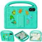 For Xiaomi Redmi Pad Pro 12.1 2024 Cartoon Sparrow EVA Shockproof Tablet Case(Glacier Green) - 2