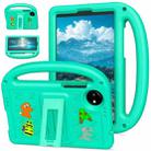 For Xiaomi Redmi Pad SE 8.7 2024 Cartoon Sparrow EVA Shockproof Tablet Case(Glacier Green) - 1