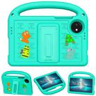 For Xiaomi Redmi Pad SE 8.7 2024 Cartoon Sparrow EVA Shockproof Tablet Case(Glacier Green) - 2