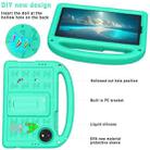 For Xiaomi Redmi Pad SE 8.7 2024 Cartoon Sparrow EVA Shockproof Tablet Case(Glacier Green) - 3