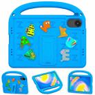 For Xiaomi Redmi Pad 2 11 2025 Cartoon Sparrow EVA Shockproof Tablet Case(Blue) - 2
