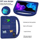 For Xiaomi Redmi Pad 2 11 2025 Cartoon Sparrow EVA Shockproof Tablet Case(Navy Blue) - 3