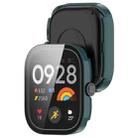 For Redmi Watch 5 eSIM Tempered Film Integrated PC Watch Protective Case(Pine Green) - 3