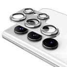 For Samsung Galaxy S25 Ultra 5G ENKAY Hat-Prince 9H Rear Camera Lens Aluminium Alloy Tempered Glass Film(Silver) - 1