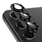 For Samsung Galaxy S25 5G ENKAY Hat-Prince 9H Rear Camera Lens Aluminium Alloy Tempered Glass Film(Black) - 1