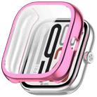 For Redmi Watch 5 eSIM Electroplated Full Coverage TPU Watch Protective Case(Pink) - 1