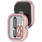 For Redmi Watch 5 eSIM Half Coverage PC Hollow Watch Protective Case(Rose Gold) - 3