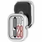 For Redmi Watch 5 eSIM Half Coverage PC Hollow Watch Protective Case(Silver) - 3