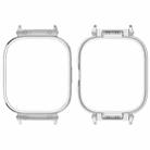 For Redmi Watch 5 eSIM Metal Frame Watch Protective Case(Silver) - 1