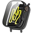 For Redmi Watch 5 Active Tempered Film Integrated PC Watch Protective Case Second Variation Case(Black) - 1