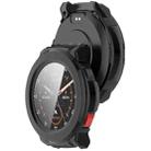 For Mibro Watch GS Pro Tempered Film Integrated PC Watch Protective Case(Black) - 3