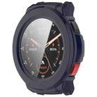 For Mibro Watch GS Pro Tempered Film Integrated PC Watch Protective Case(Ink Blue) - 2