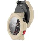 For Mibro Watch GS Pro Tempered Film Integrated PC Watch Protective Case(Ivory White) - 3