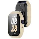 For Mibro Watch T2 Tempered Film Integrated PC Watch Protective Case Second Variation Case(Ivory White) - 3