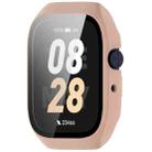 For Mibro Watch T2 Tempered Film Integrated PC Watch Protective Case Second Variation Case(Cherry Pink) - 2