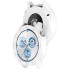 For Huawei Watch GT 5  / GT 5 Pro 46mm Silicone Watch Protective Case(White) - 3