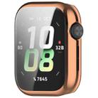 For Honor Watch 5 Electroplated Full Coverage TPU Watch Protective Case(Rose Gold) - 2