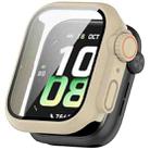 For Honor Watch 5 Tempered Film Integrated PC Watch Protective Case Second Variation Case(Ivory White) - 1