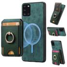 For Samsung Galaxy A31 Retro Splitable Magnetic Stand Card Bag Leather Phone Case(Green) - 1