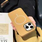 For iPhone 12 Pro Max Skin-friendly Ultra-thin MagSafe PC Phone Case(Yellow) - 1