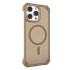 For iPhone 13 Pro Starshield Frameless MagSafe PC Phone Case(Desert Gold) - 1