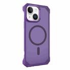 For iPhone 14 Starshield Frameless MagSafe PC Phone Case(Purple) - 1