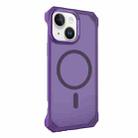 For iPhone 15 Starshield Frameless MagSafe PC Phone Case(Purple) - 1