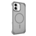 For iPhone 16 Plus Starshield Frameless MagSafe PC Phone Case(Grey) - 1