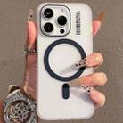 For iPhone 13 Pro Max Crystal Skin Feel MagSafe TPU Phone Case(Royal Blue) - 1