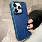 For iPhone 11 Pro Max Heat Dissipation MagSafe Shockproof Phone Case(Blue) - 1